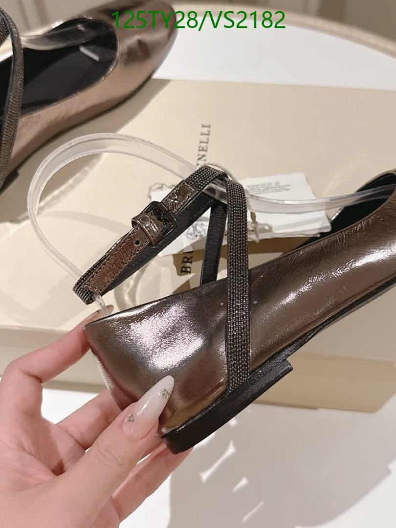 Brunello Cucinelli-Women Shoes Code: VS2182 $: 125USD