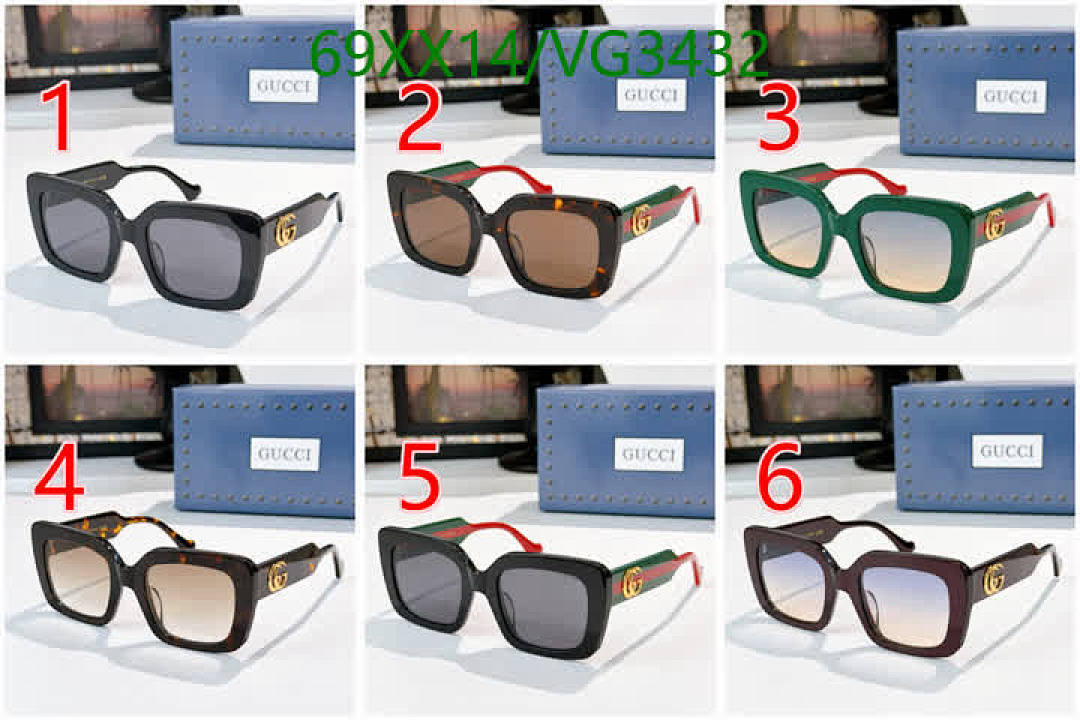 Gucci-Glasses Code: VG3432 $: 69USD
