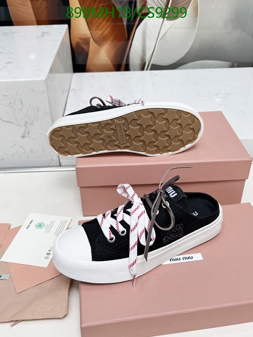 Miu Miu-Women Shoes Code: CS9299 $: 89USD