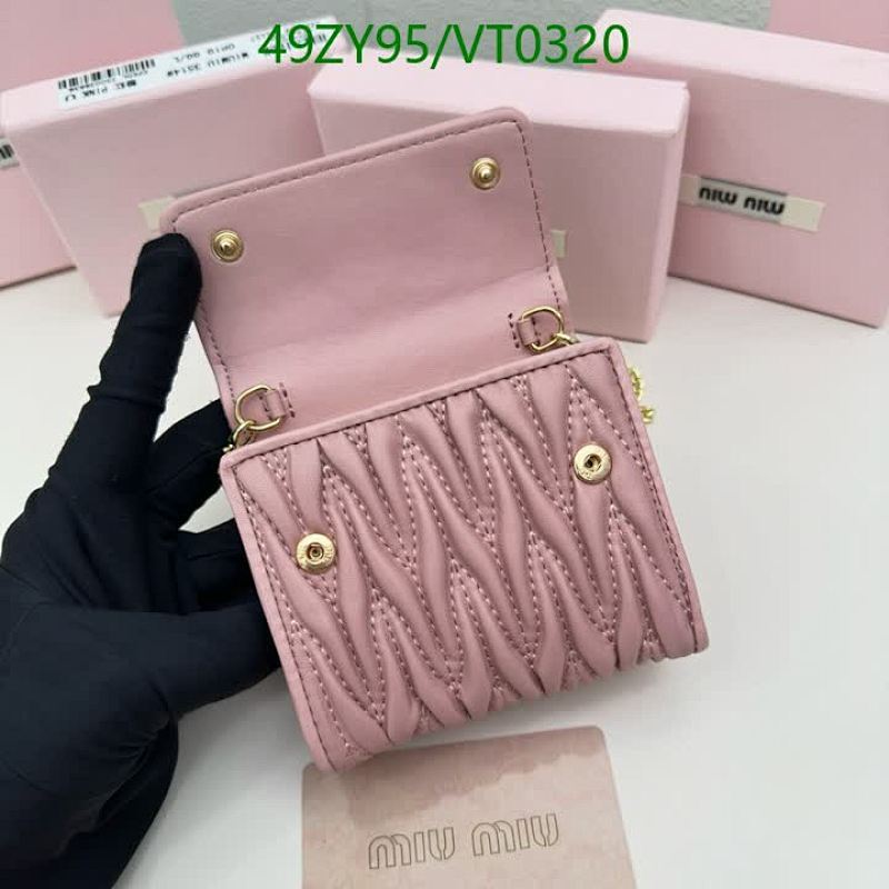 Miu Miu-Wallet-4A Quality Code: VT0320 $: 49USD