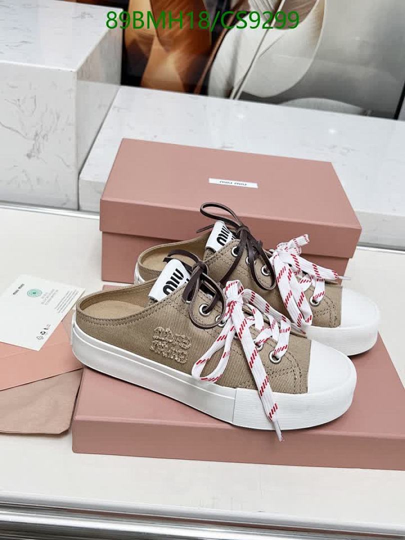 Miu Miu-Women Shoes Code: CS9299 $: 89USD