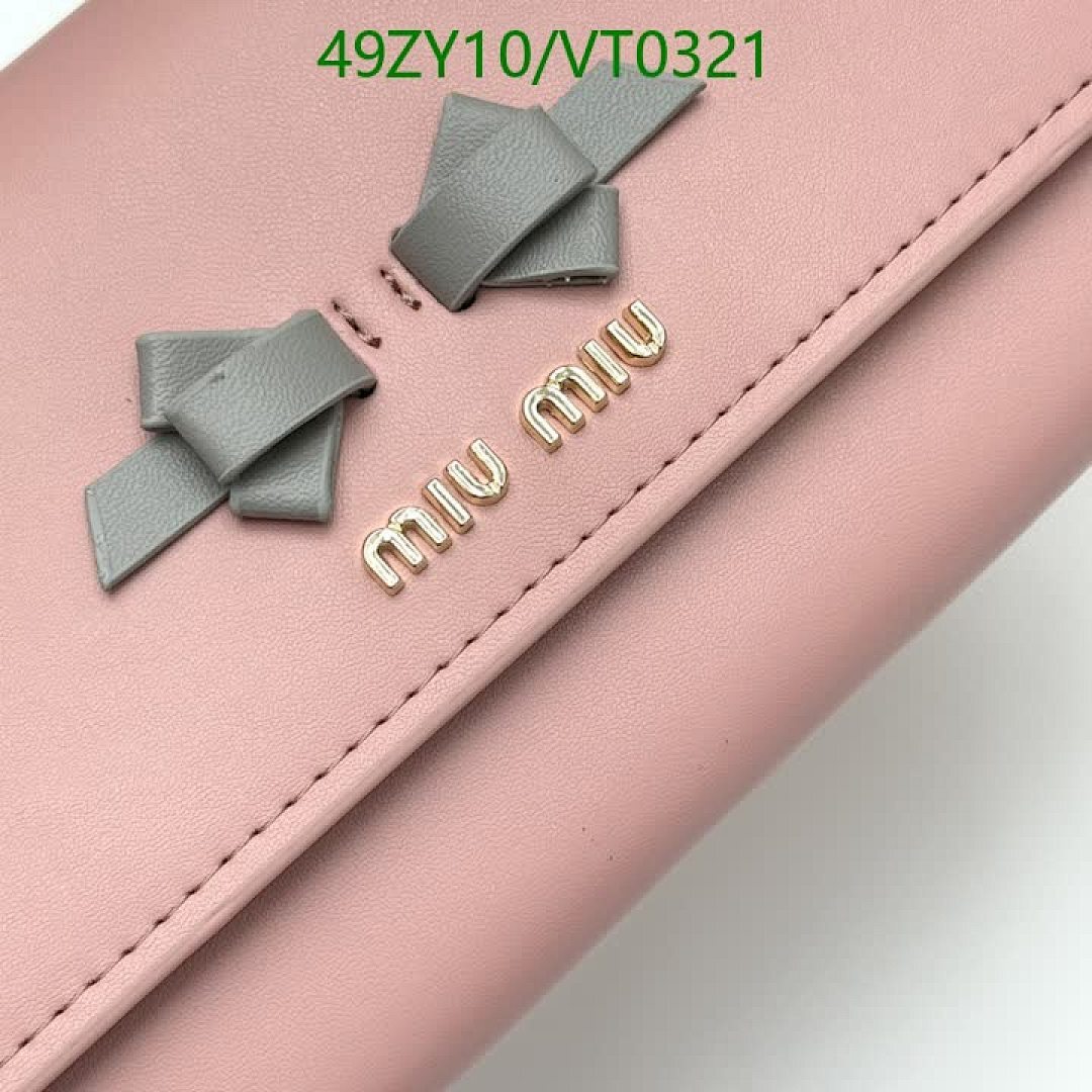 Miu Miu-Wallet-4A Quality Code: VT0321 $: 49USD