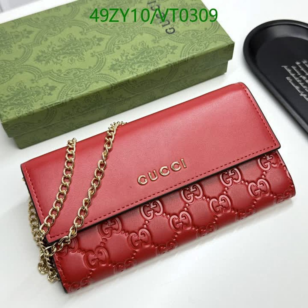Gucci-Wallet-4A Quality Code: VT0309 $: 49USD