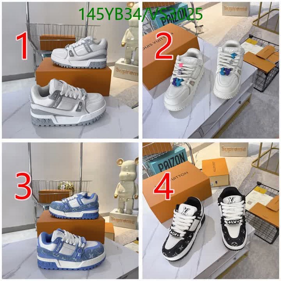 LV-Men shoes Code: VS3025 $: 145USD