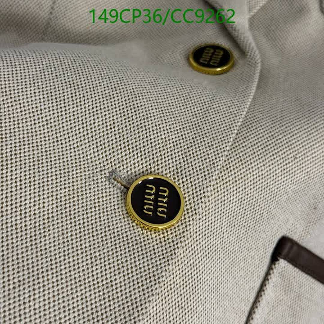 Miu Miu-Clothing Code: CC9262 $: 149USD