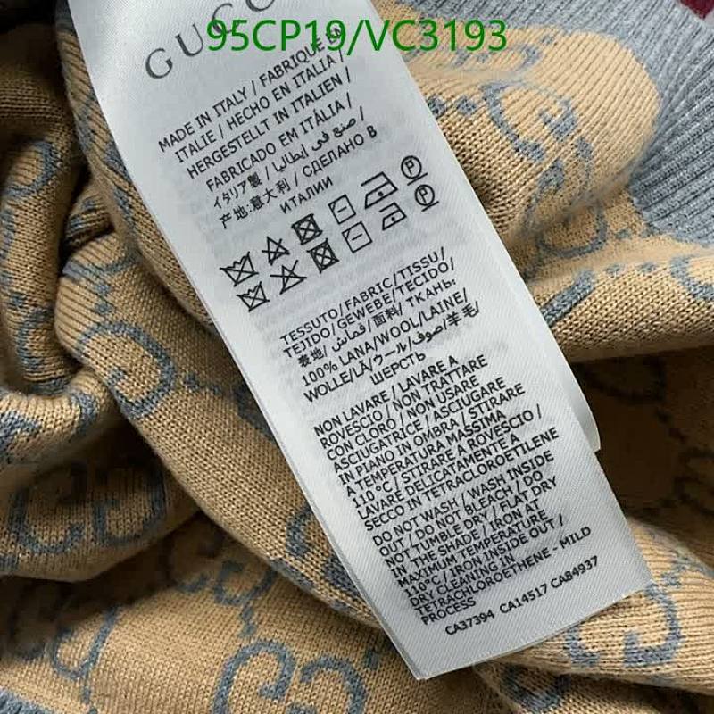 Gucci-Clothing Code: VC3193 $: 95USD