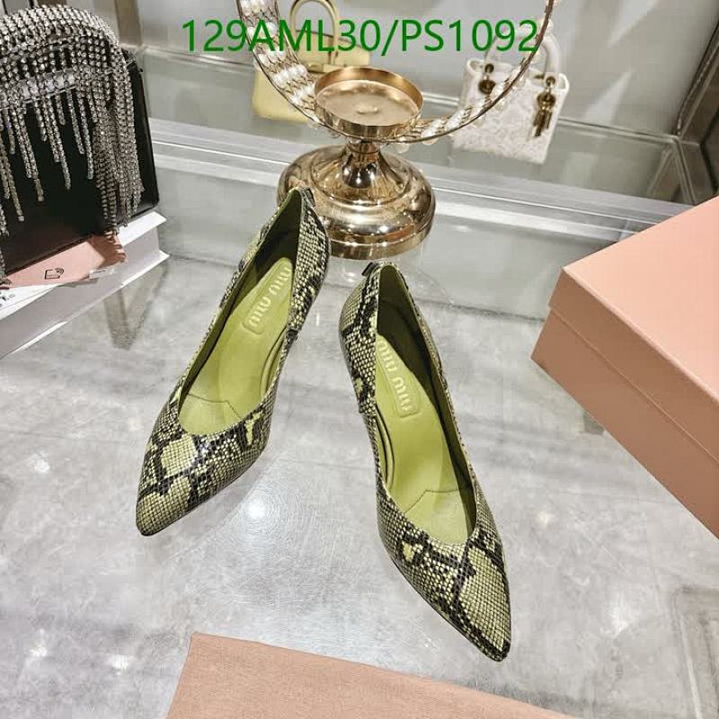Miu Miu-Women Shoes Code: PS1092 $: 129USD