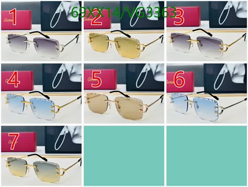 Cartier-Glasses Code: VG3363 $: 69USD