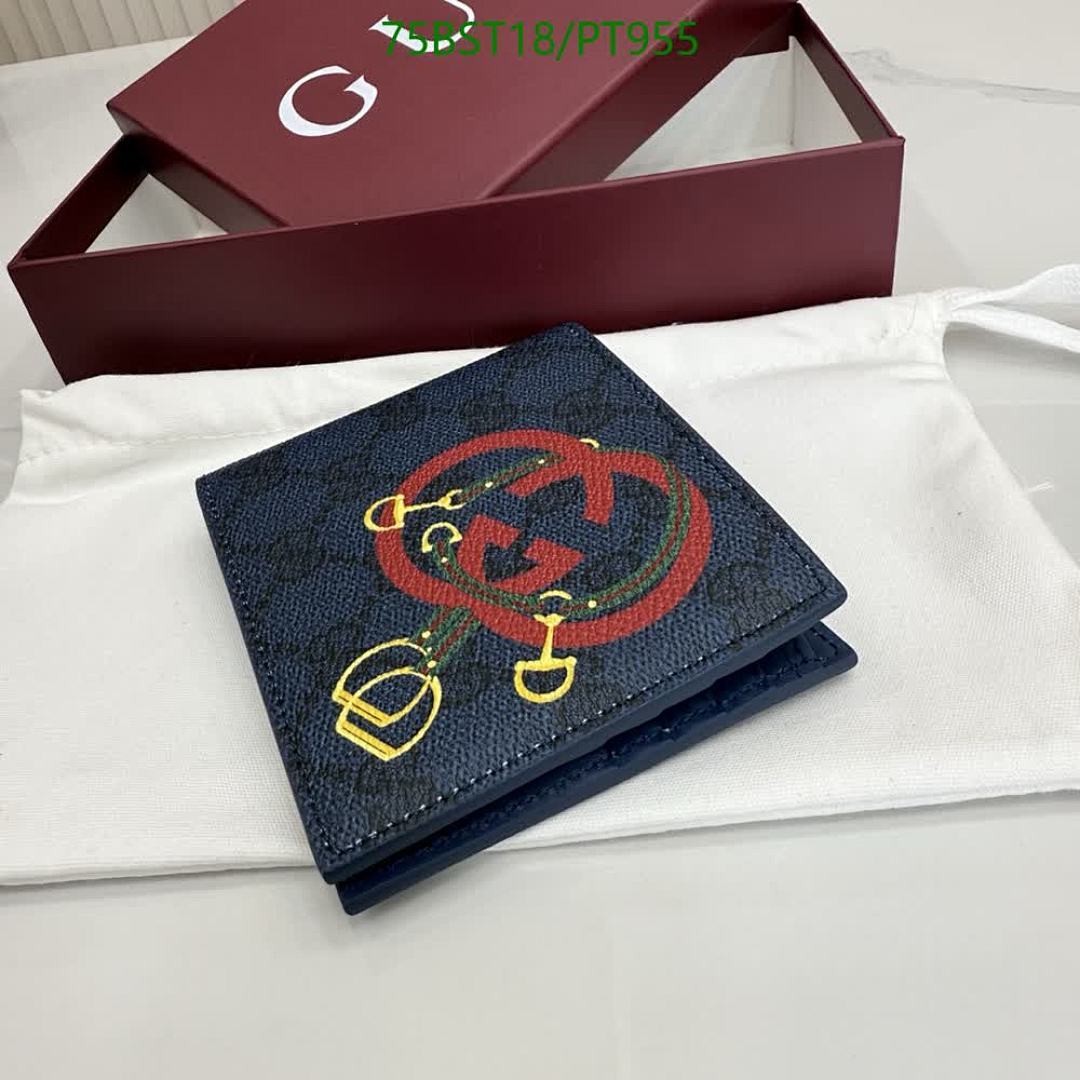 Gucci-Wallet Mirror Quality Code: PT955 $: 75USD