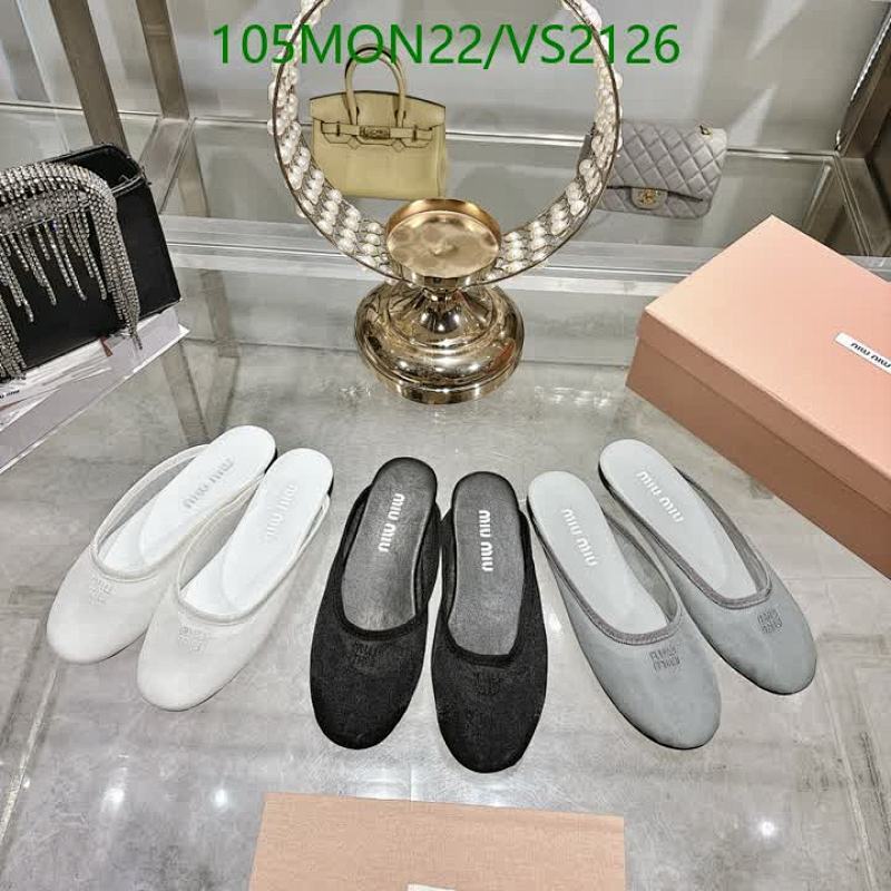 Miu Miu-Women Shoes Code: VS2126 $: 105USD