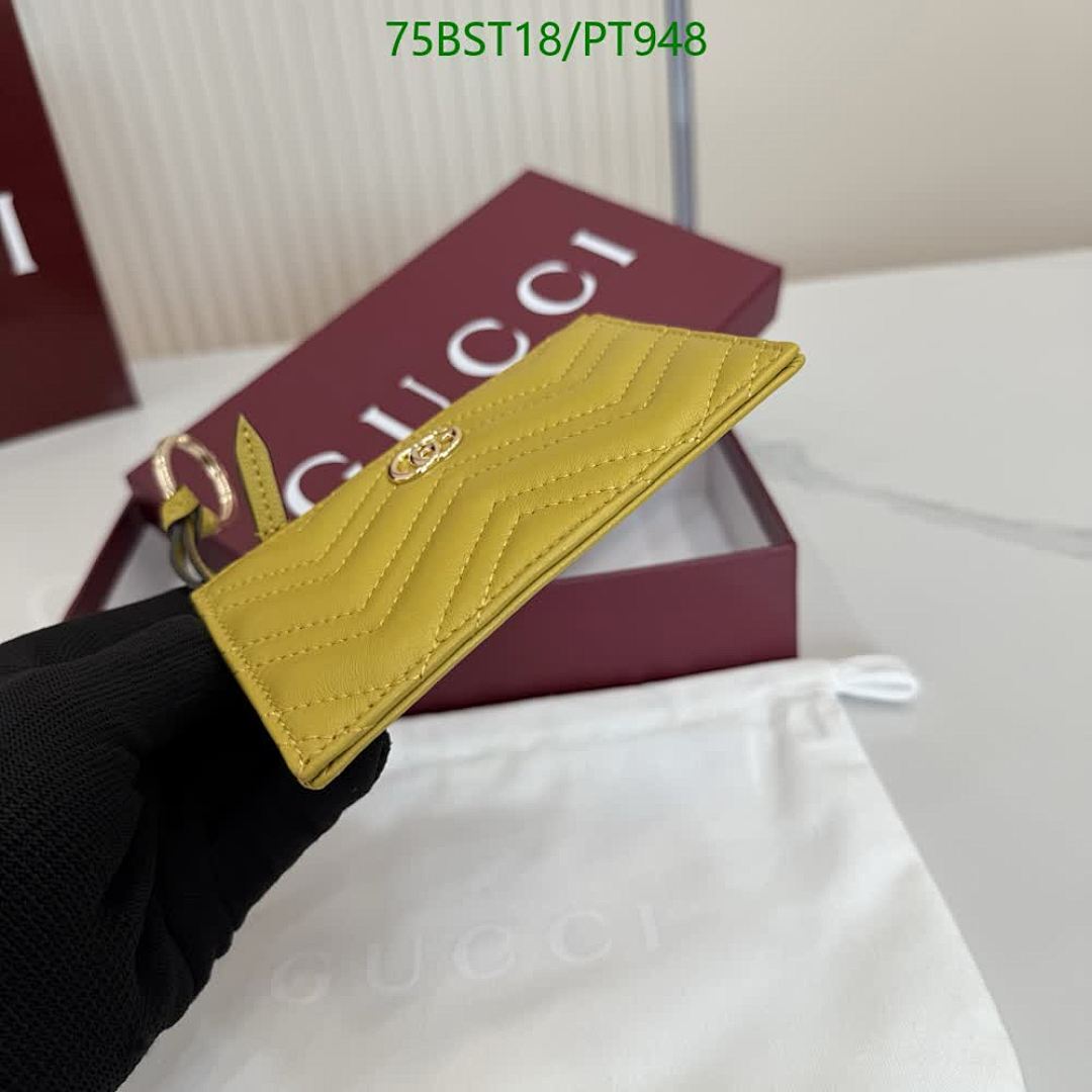 Gucci-Wallet Mirror Quality Code: PT948 $: 75USD