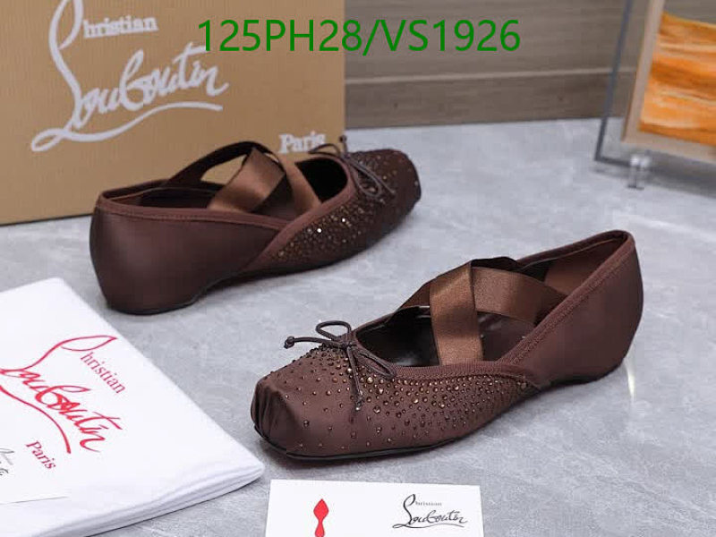 Christian Louboutin-Women Shoes Code: VS1926 $: 125USD