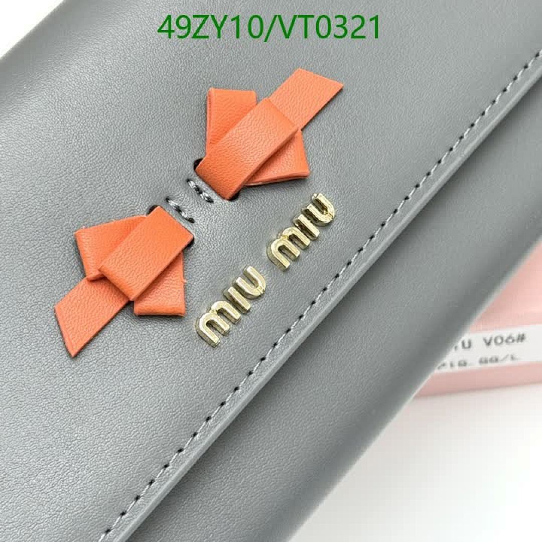 Miu Miu-Wallet-4A Quality Code: VT0321 $: 49USD