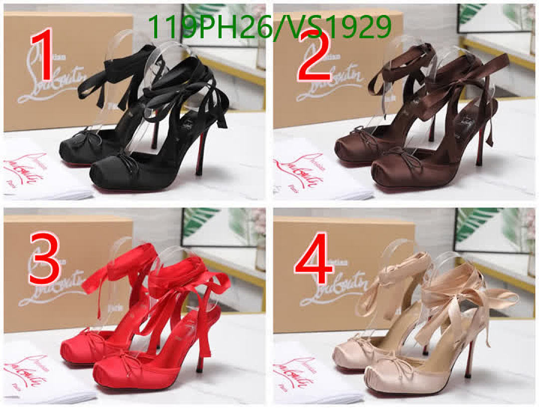 Christian Louboutin-Women Shoes Code: VS1929 $: 119USD