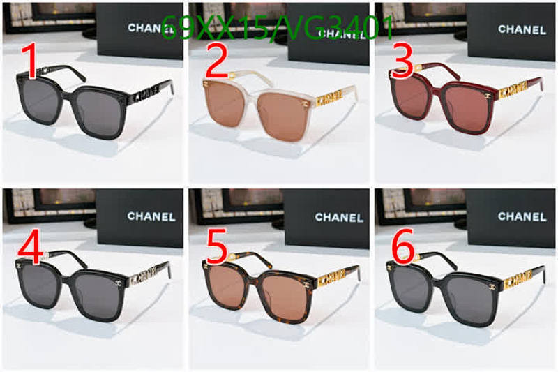 Chanel-Glasses Code: VG3401 $: 69USD