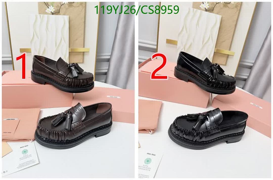 Miu Miu-Women Shoes Code: CS8959 $: 119USD