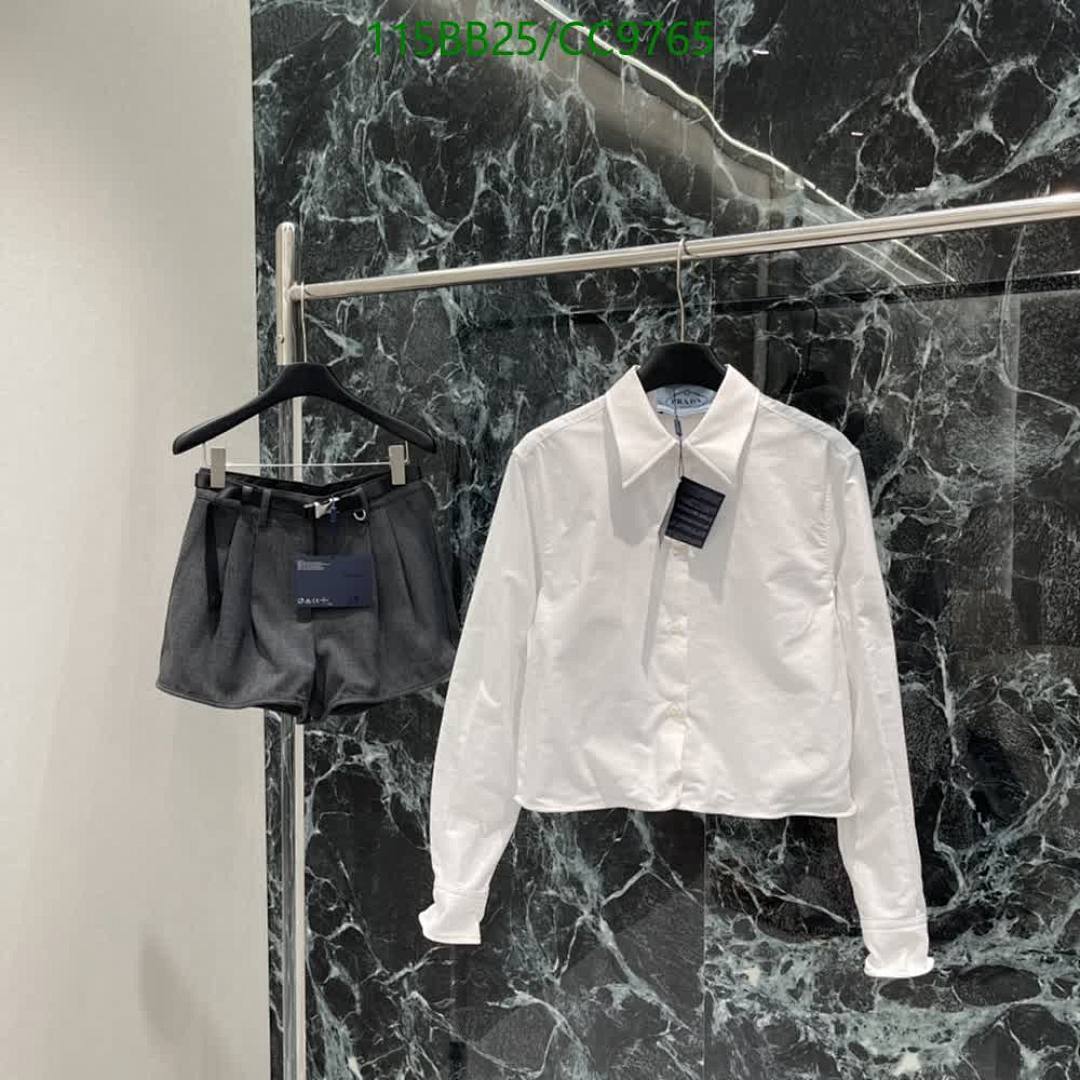 Prada-Clothing Code: CC9765 $: 115USD