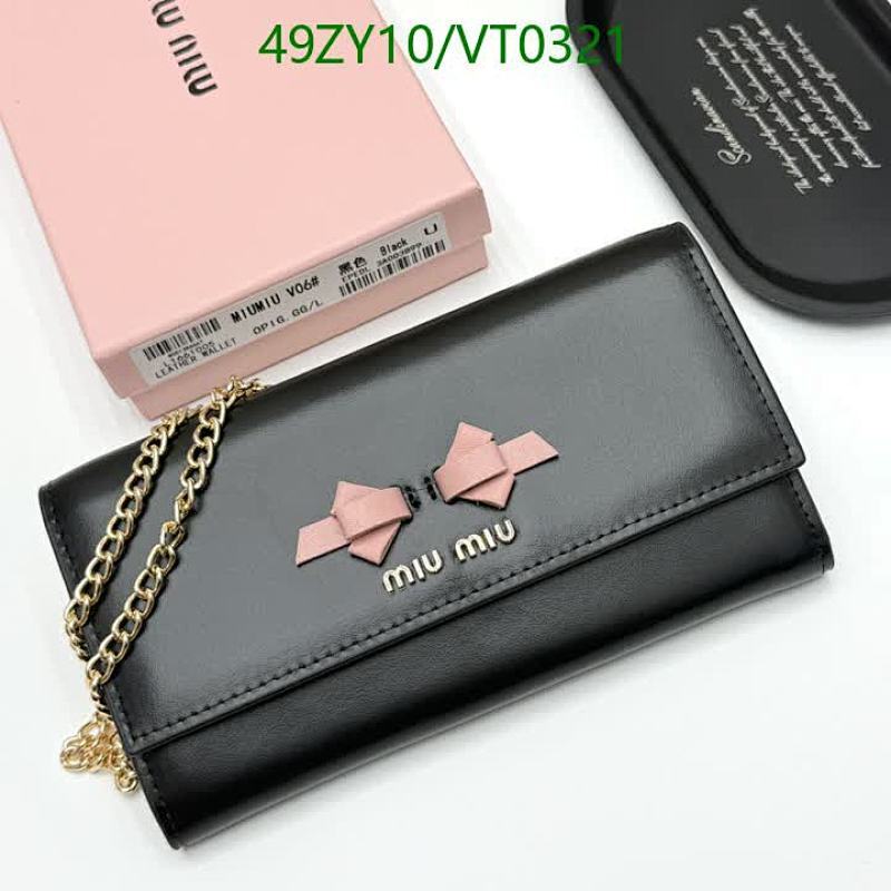 Miu Miu-Wallet-4A Quality Code: VT0321 $: 49USD