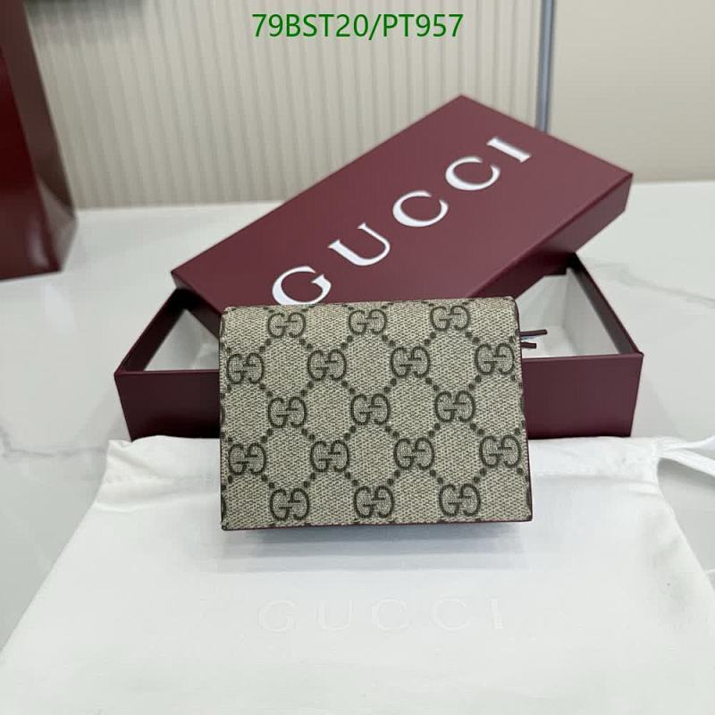 Gucci-Wallet Mirror Quality Code: PT957 $: 79USD