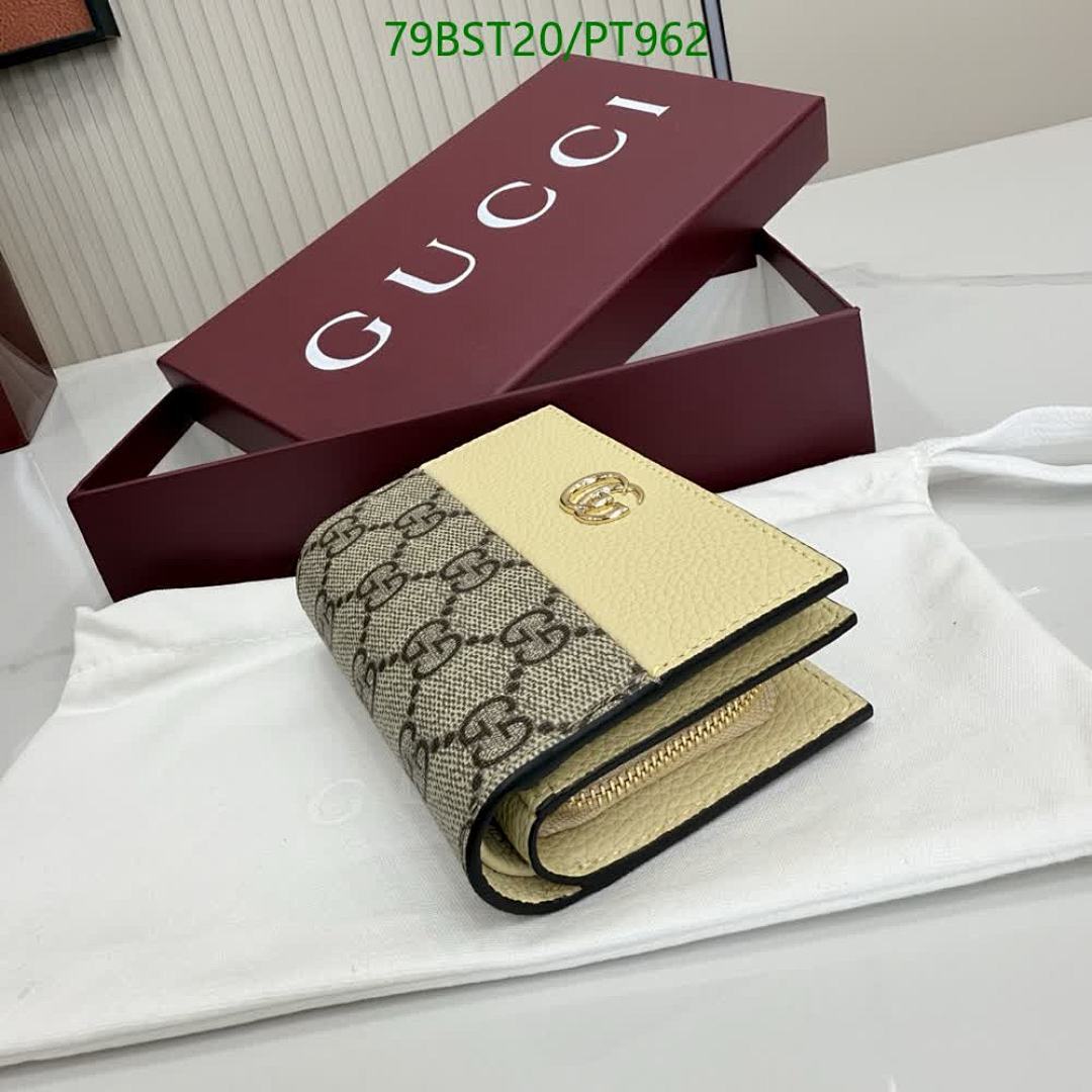 Gucci-Wallet Mirror Quality Code: PT962 $: 79USD