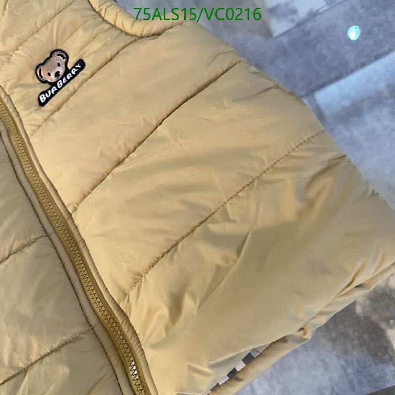 Down Jacket-Kids Clothing Code: VC0216 $: 75USD