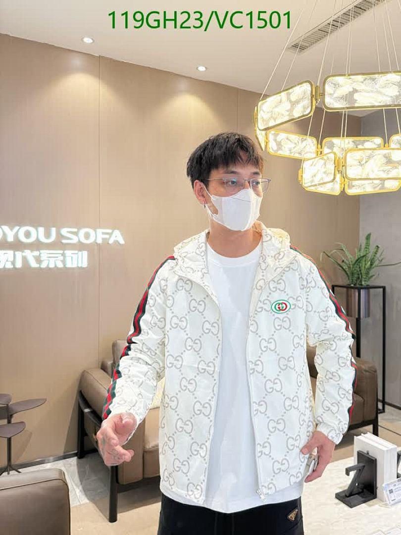 Gucci-Clothing Code: VC1501 $: 119USD