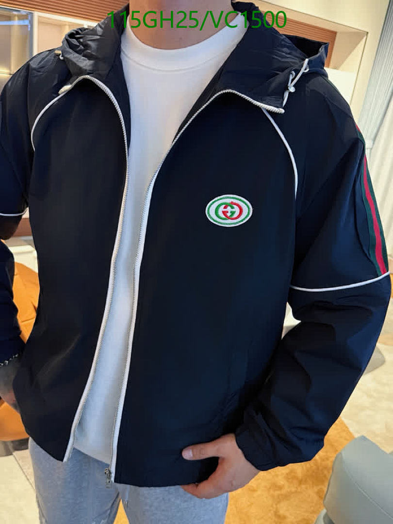 Gucci-Clothing Code: VC1500 $: 115USD