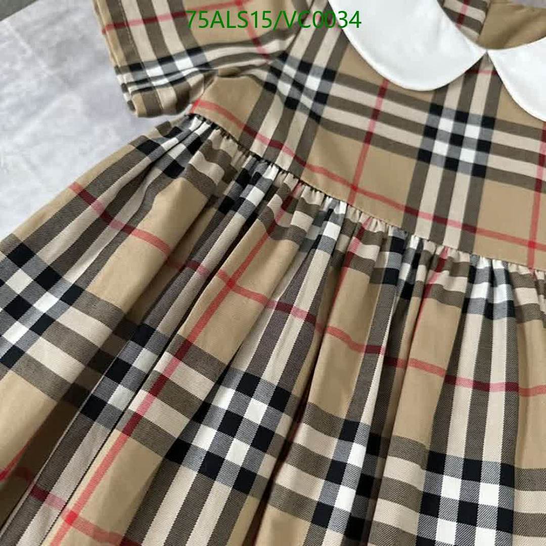 Burberry-Kids Clothing Code: VC0034 $: 75USD