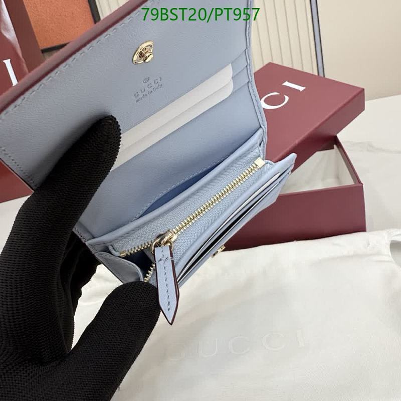 Gucci-Wallet Mirror Quality Code: PT957 $: 79USD