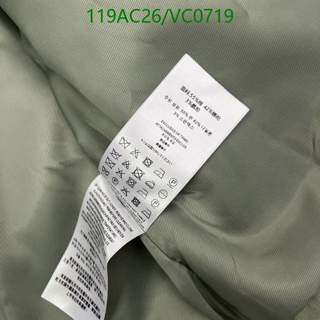 Burberry-Clothing Code: VC0719 $: 119USD