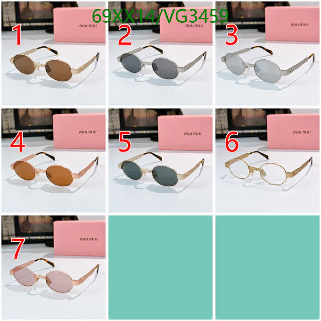 Miu Miu-Glasses Code: VG3459 $: 69USD