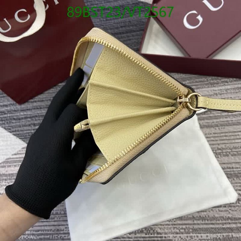 Gucci-Wallet Mirror Quality Code: VT2567 $: 89USD