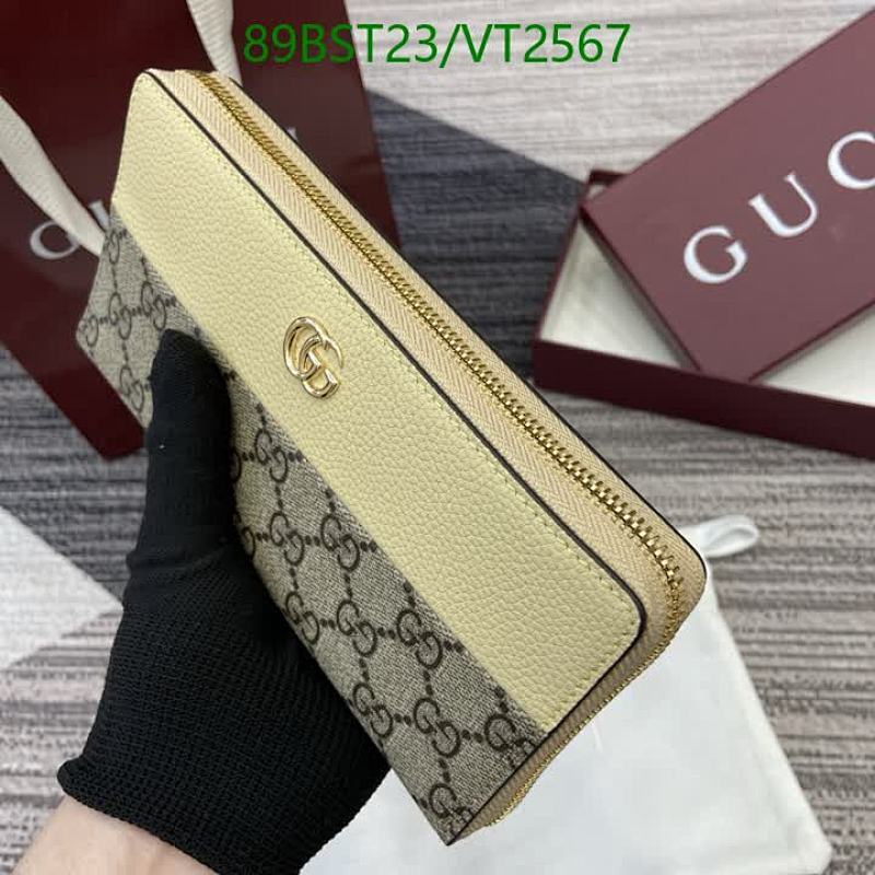 Gucci-Wallet Mirror Quality Code: VT2567 $: 89USD