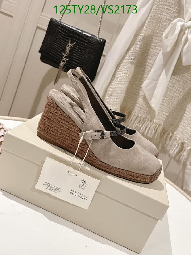 Brunello Cucinelli-Women Shoes Code: VS2173 $: 125USD