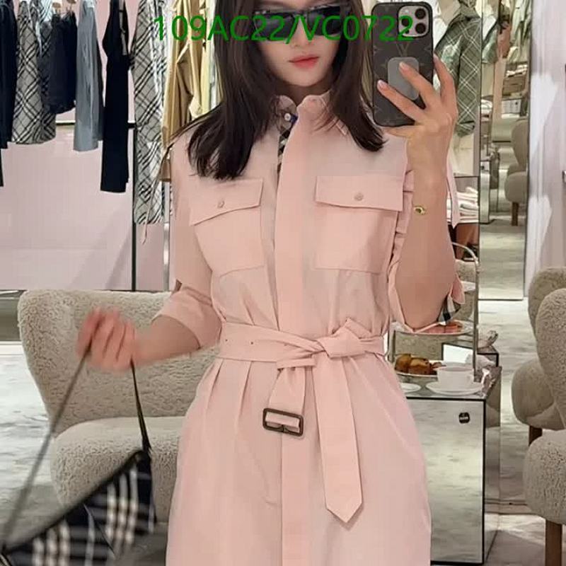 Burberry-Clothing Code: VC0722 $: 109USD