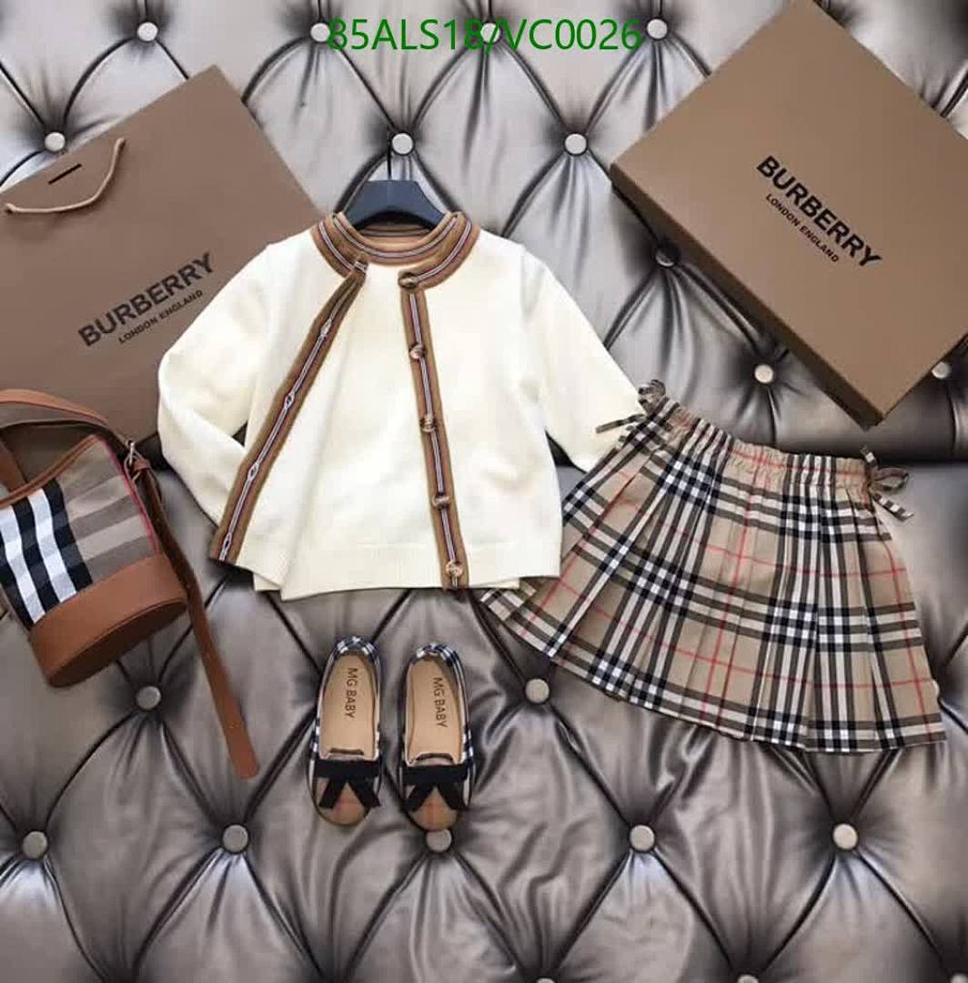 Burberry-Kids Clothing Code: VC0026 $: 85USD