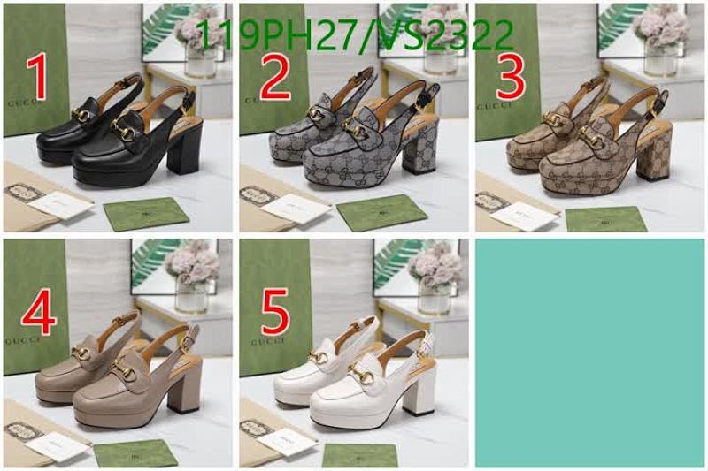 Gucci-Women Shoes Code: VS2322 $: 119USD