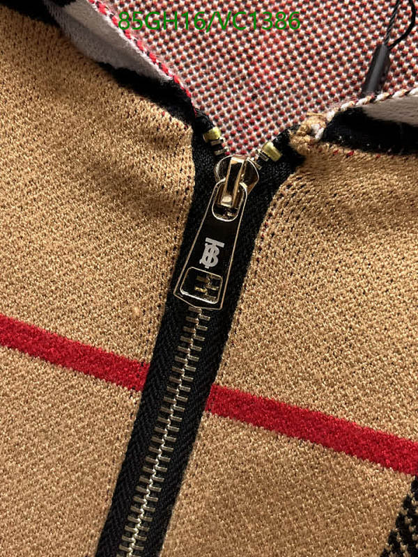 Burberry-Clothing Code: VC1386 $: 85USD