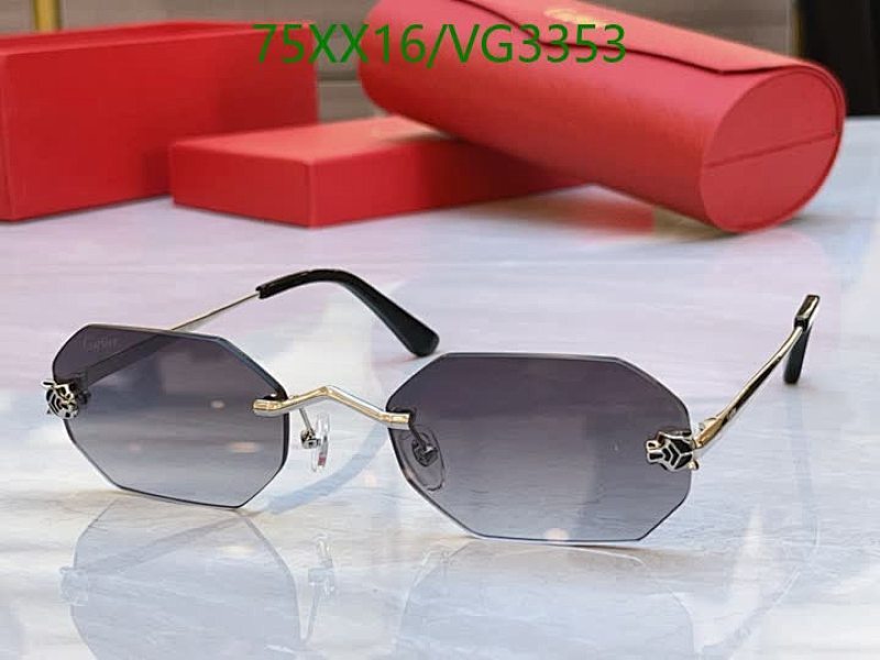 Cartier-Glasses Code: VG3353 $: 75USD
