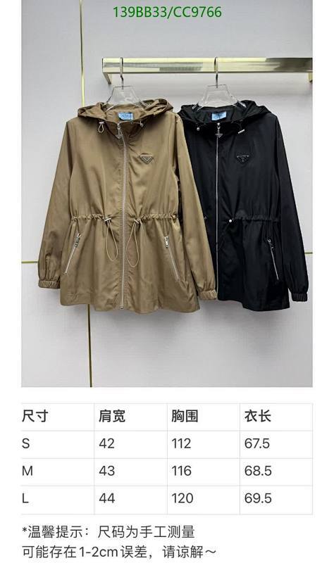 Prada-Clothing Code: CC9766 $: 139USD