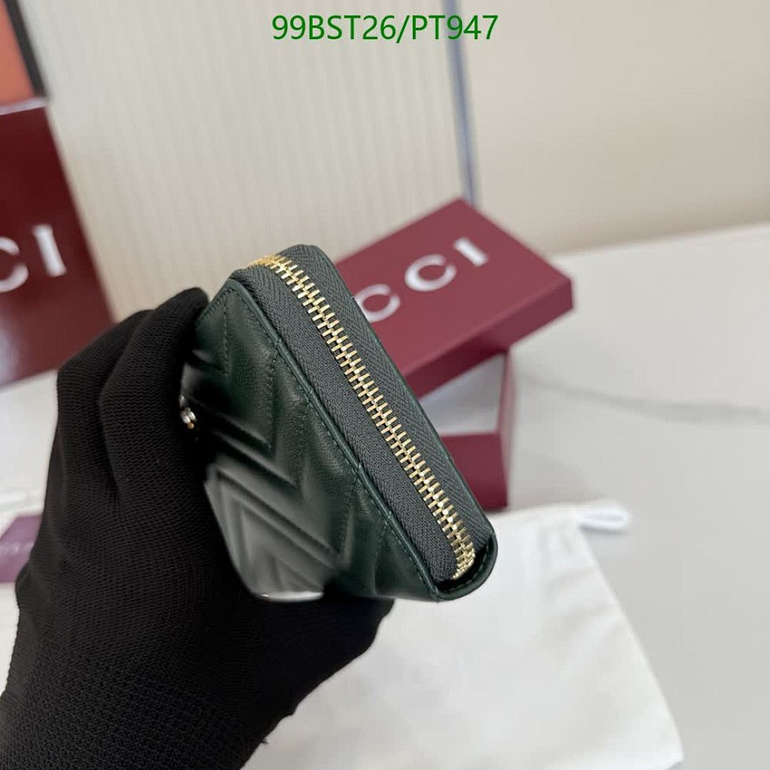 Gucci-Wallet Mirror Quality Code: PT947 $: 99USD