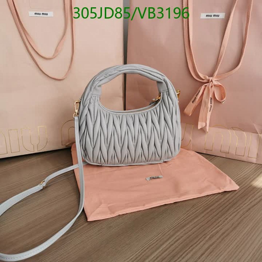 Miu Miu-Bag-Mirror Quality Code: VB3196 $: 305USD