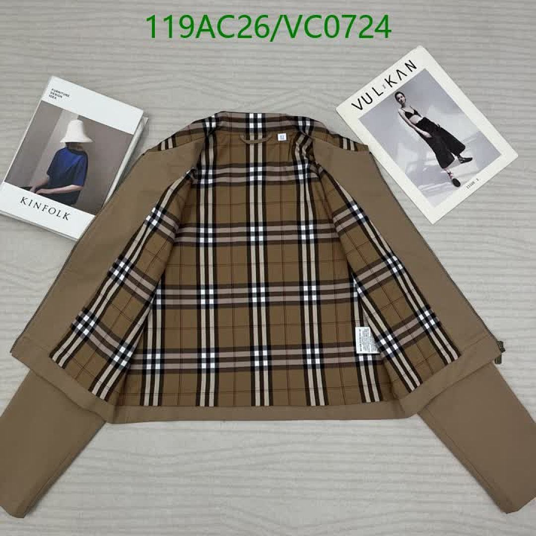 Burberry-Clothing Code: VC0724 $: 119USD