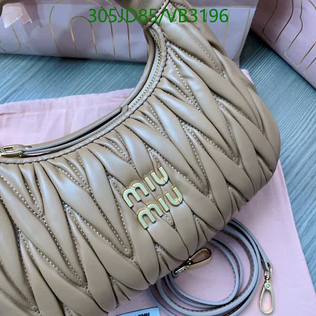 Miu Miu-Bag-Mirror Quality Code: VB3196 $: 305USD
