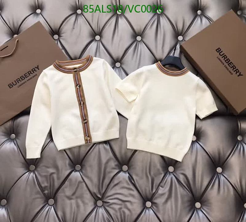 Burberry-Kids Clothing Code: VC0026 $: 85USD