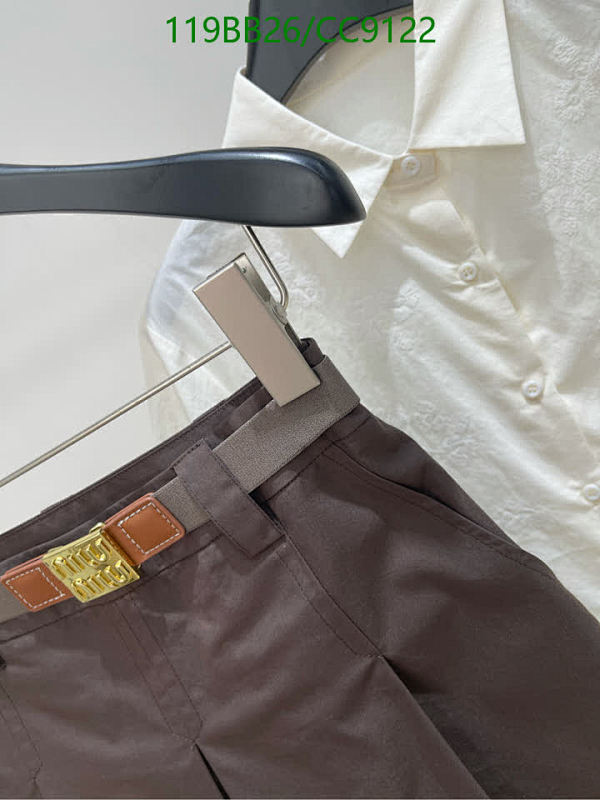 Miu Miu-Clothing Code: CC9122 $: 119USD