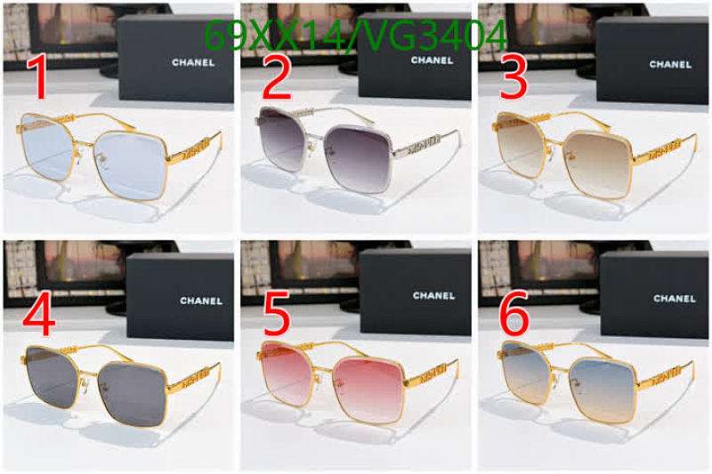 Chanel-Glasses Code: VG3404 $: 69USD