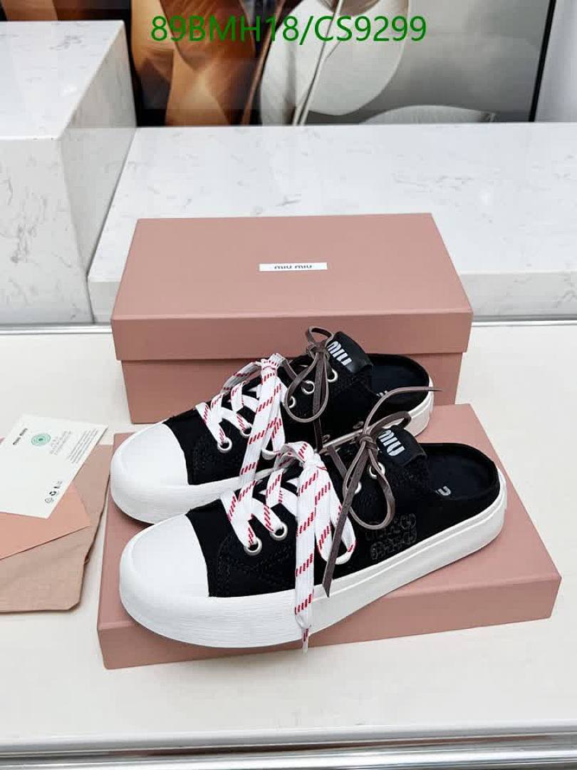 Miu Miu-Women Shoes Code: CS9299 $: 89USD