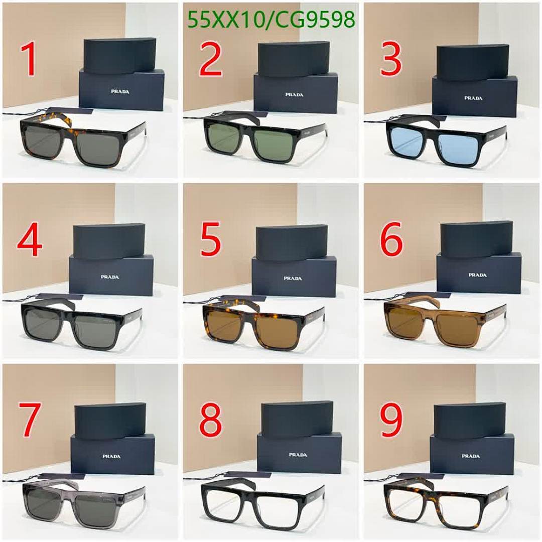 Prada-Glasses Code: CG9598 $: 55USD