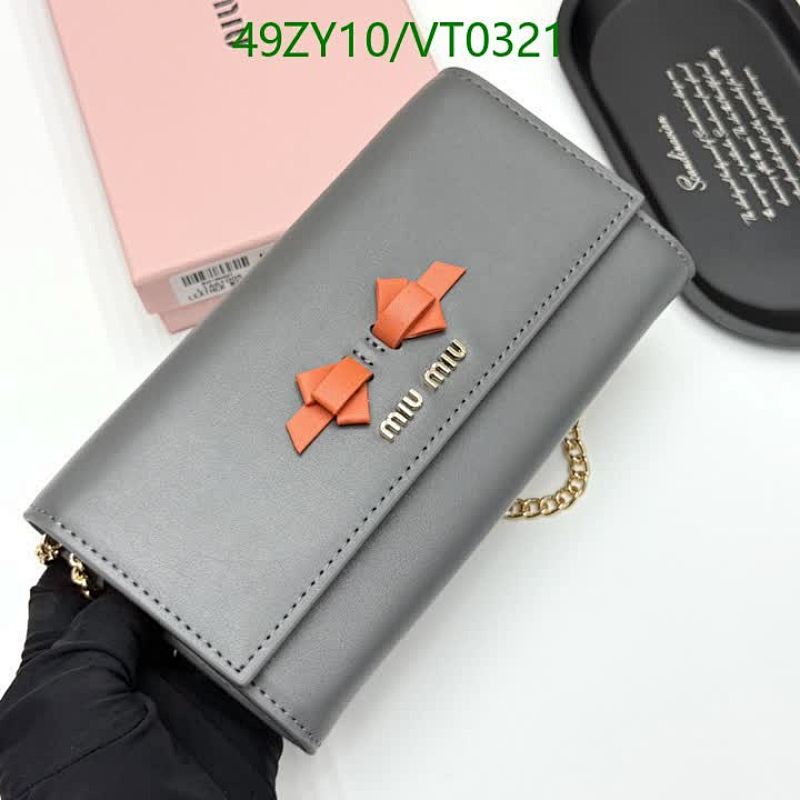 Miu Miu-Wallet-4A Quality Code: VT0321 $: 49USD